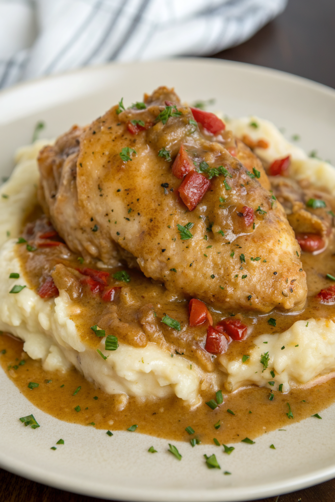 Smothered Chicken Recipe