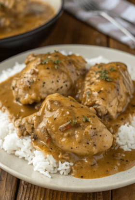 Southern Smothered Chicken Recipe