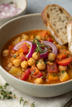 Tuscan Chickpea Soup Recipe