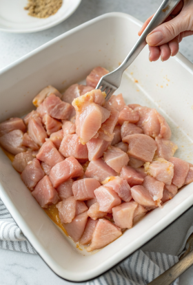Baked Chicken Bites Recipe