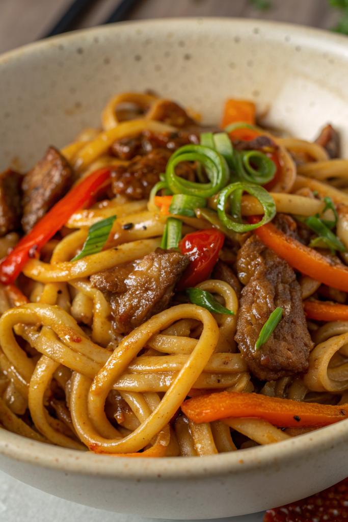 Bulgogi Beef Udon Stir Fry Recipe