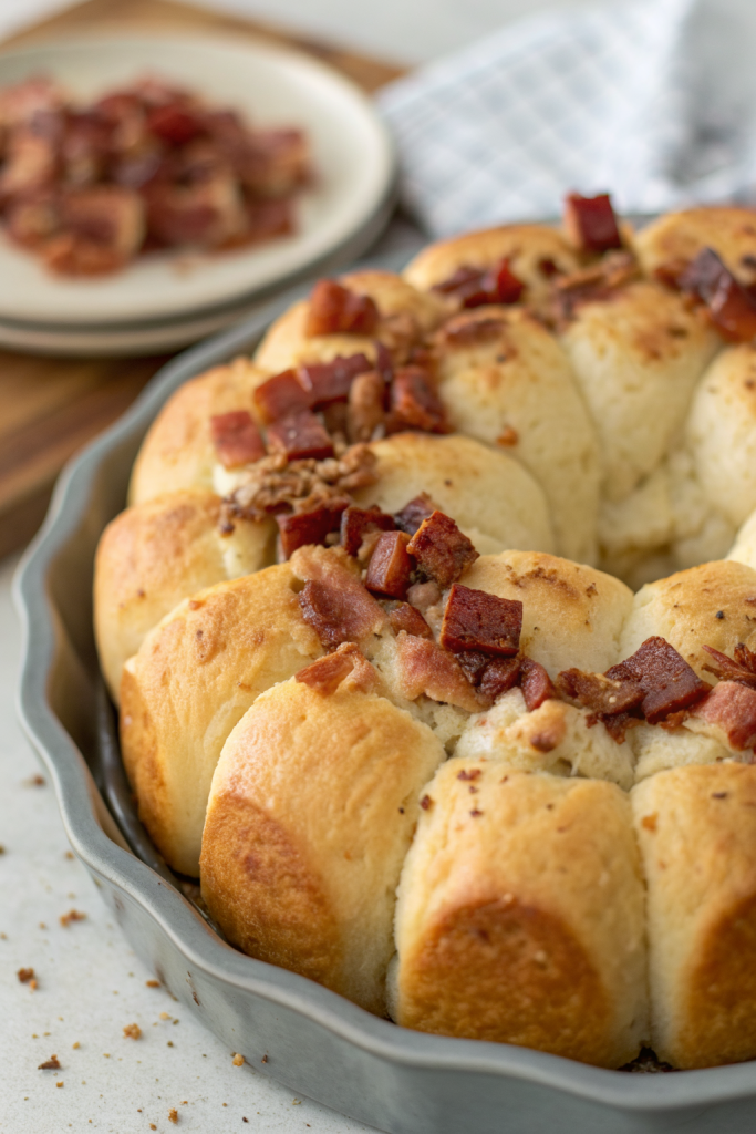 Chicken Alfredo Monkey Bread Recipe