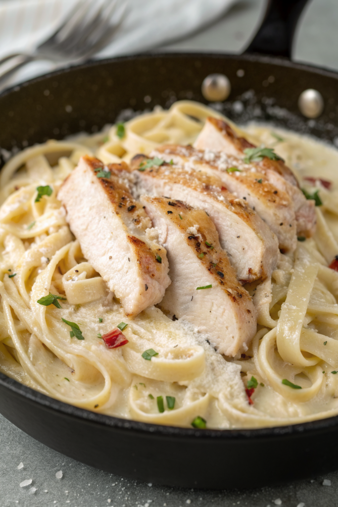 Chicken Fettuccine Alfredo Recipe
