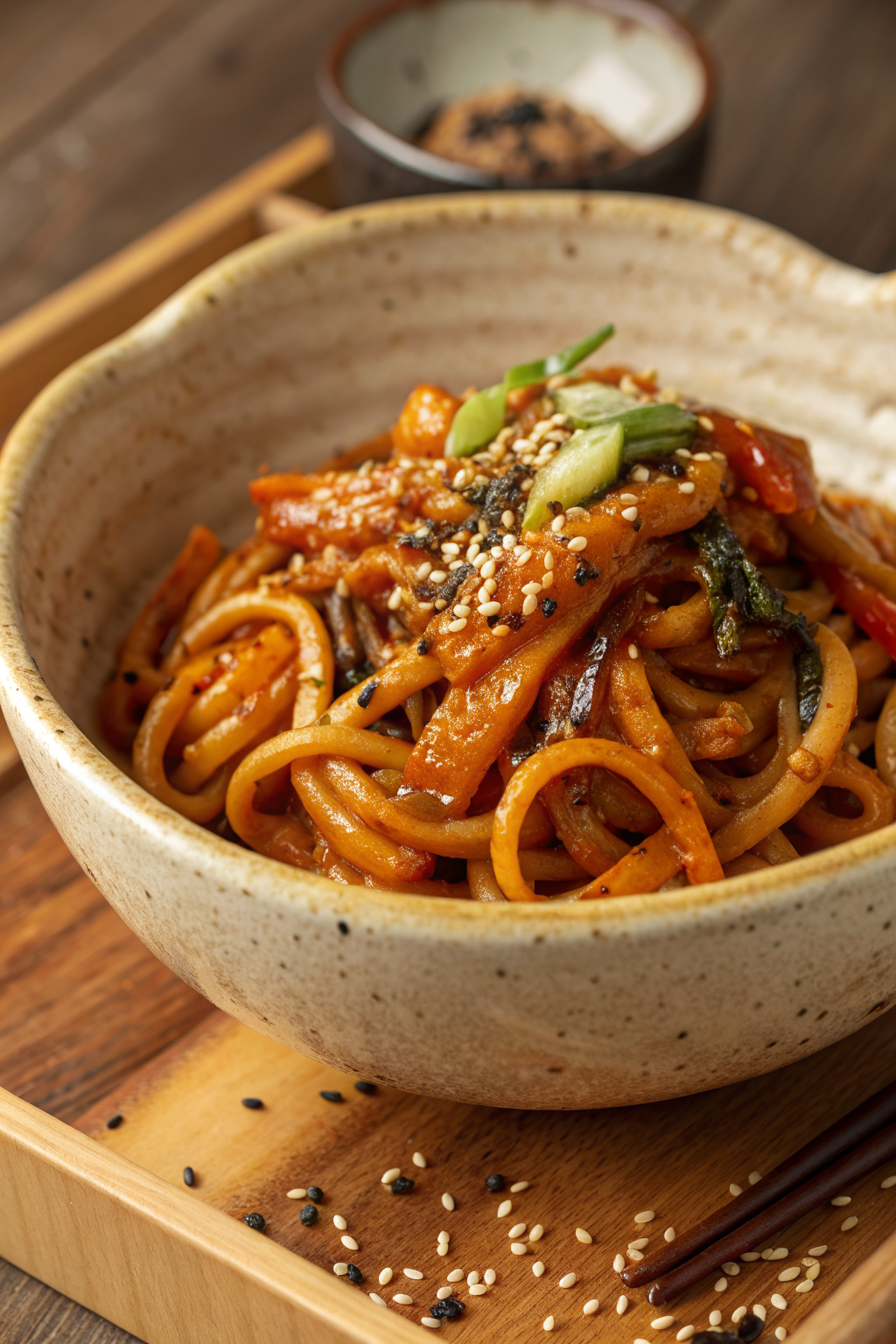 Chilli Garlic Udon Recipe