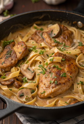Creamy Chicken Stroganoff Recipe