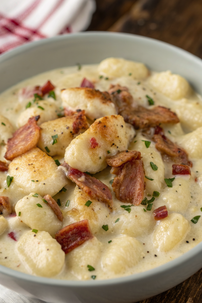 Creamy Crac Chicken Gnocchi Recipe