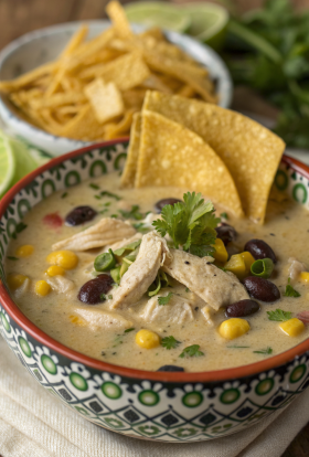 Creamy Crock Pot White Chicken Chili Recipe