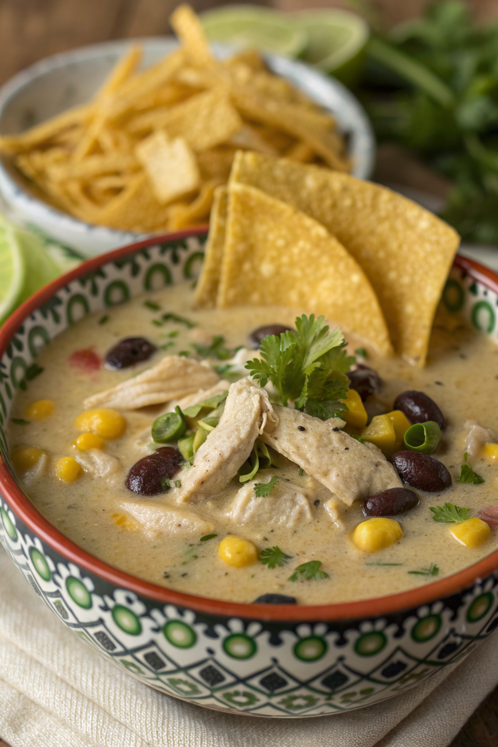 Creamy Crock Pot White Chicken Chili Recipe