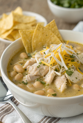 Creamy White Chicken Chili Recipe