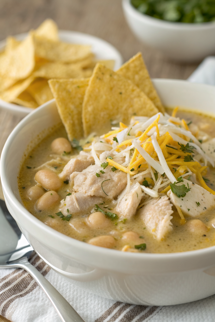 Creamy White Chicken Chili Recipe