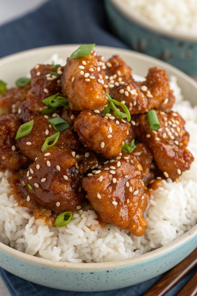 Crispy Chinese Honey Garlic Chicken Recipe