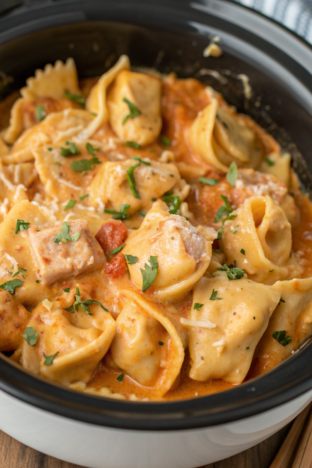CrockPot Chicken Tortellini Recipe
