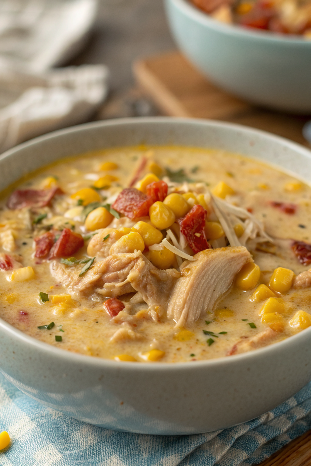 Crockpot Chicken Corn Chowder Recipe