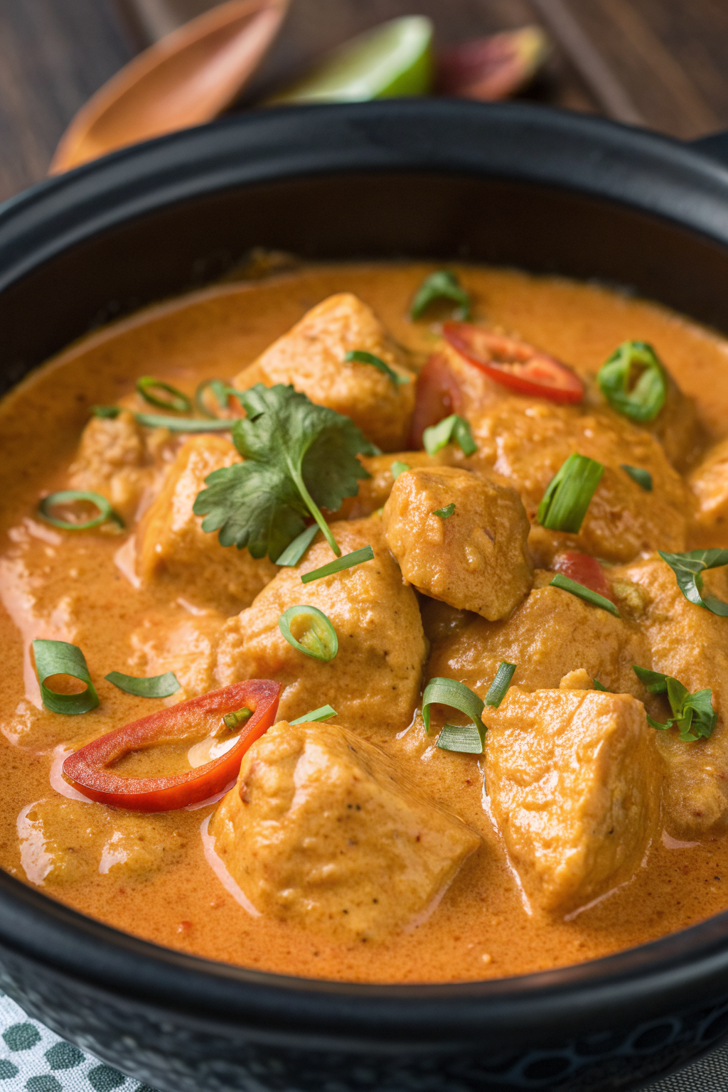 Crockpot Coconut Curry Chicken Recipe