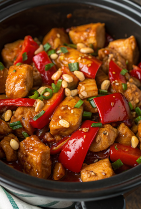 Crockpot Kung Pao Chicken Recipe