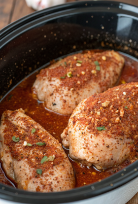 Crockpot Lemon Chicken & Potatoes