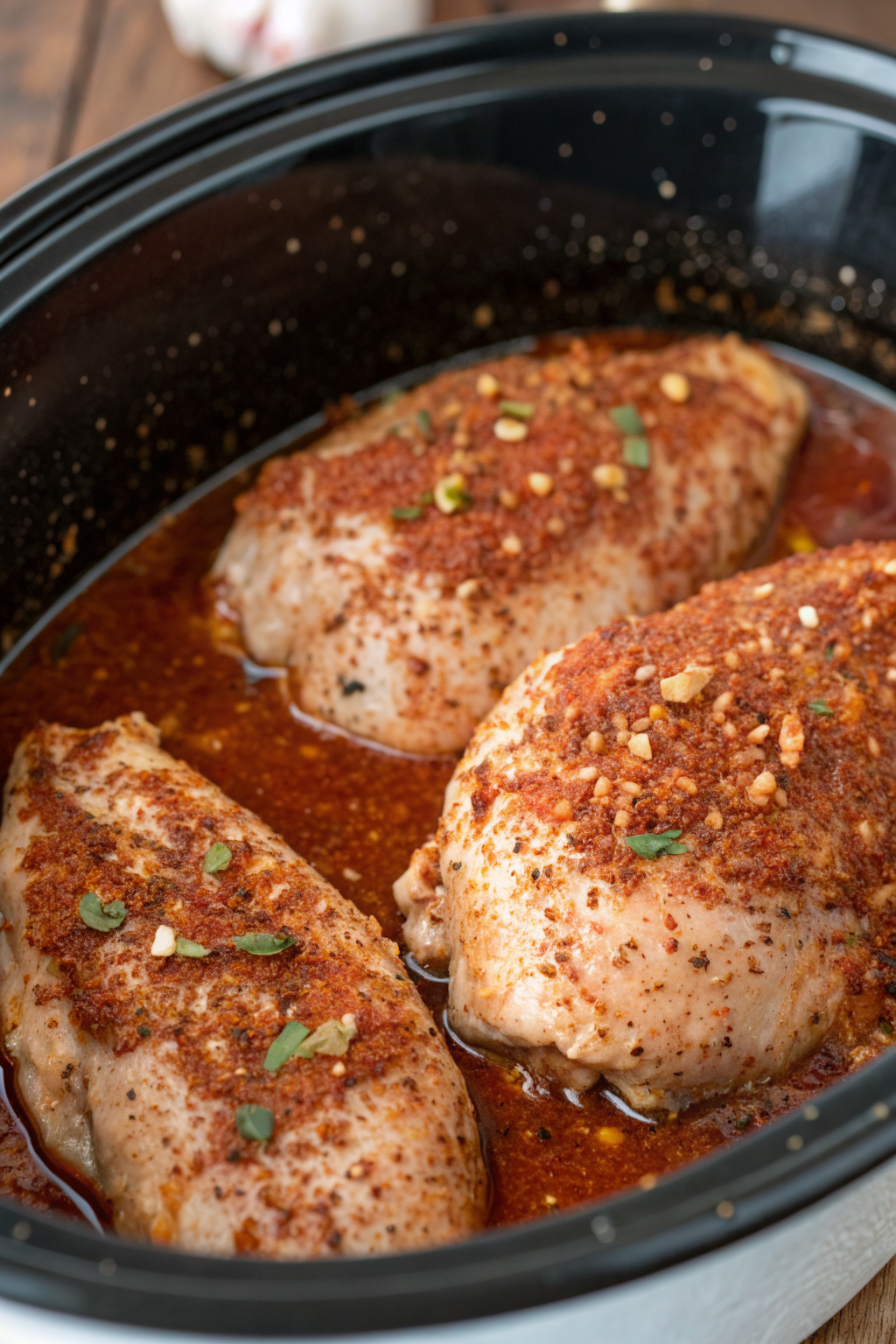 Crockpot Lemon Chicken & Potatoes