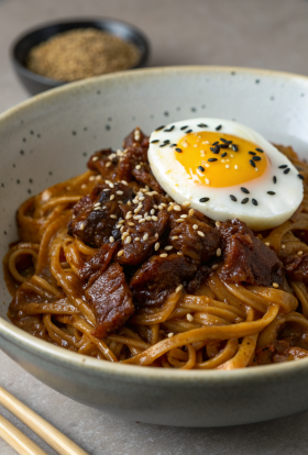 Easy Chili Oil Udon Noodles Recipe
