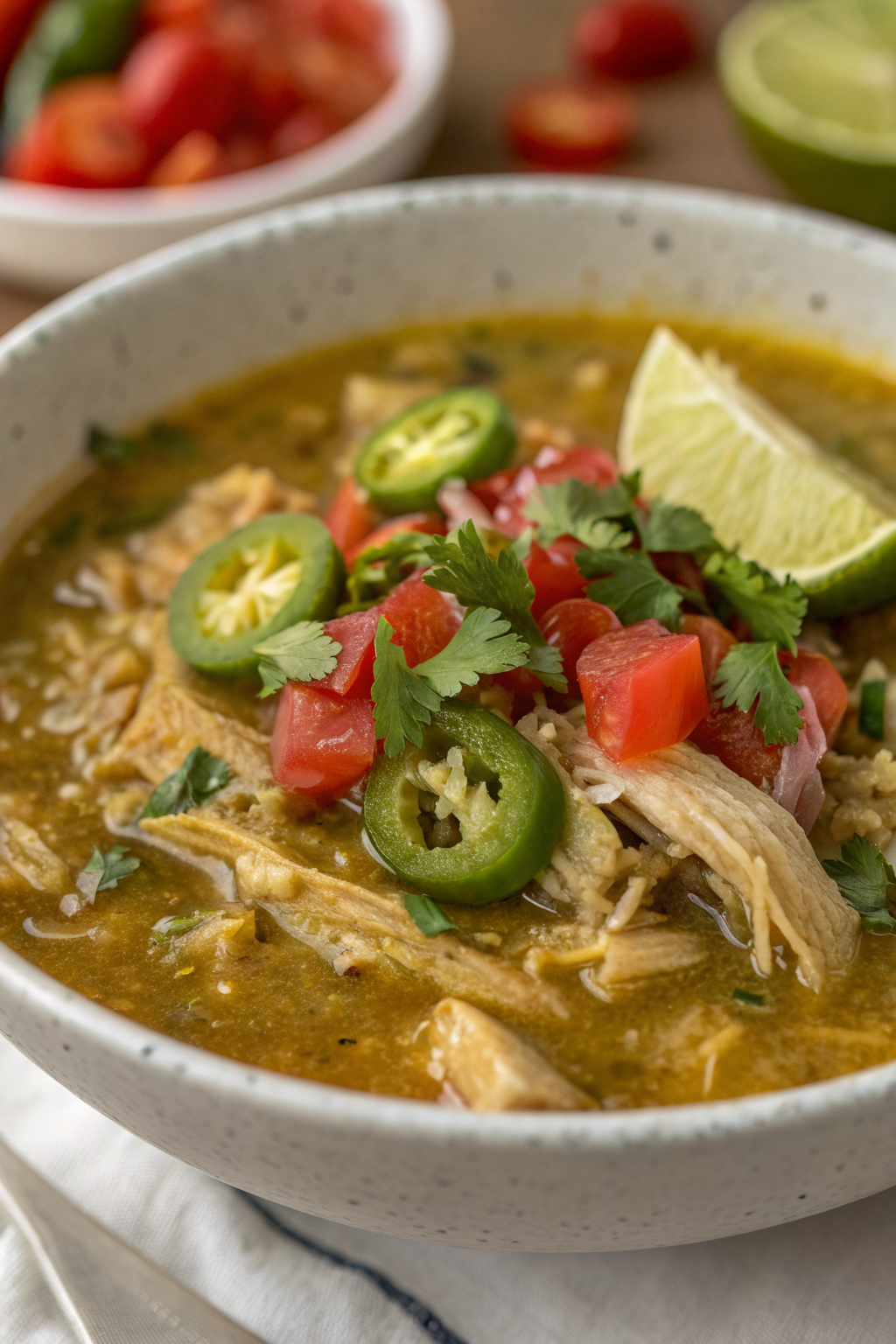 Easy Green Chile Chicken Stew Recipe