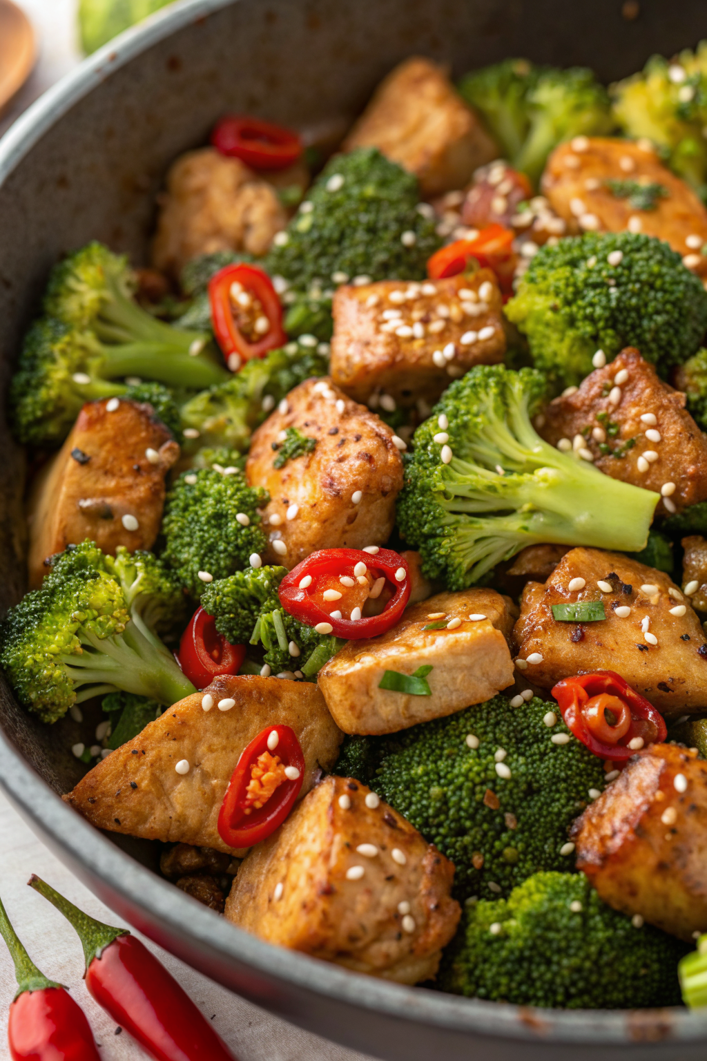 Garlic Butter Chicken & Broccoli Recipe