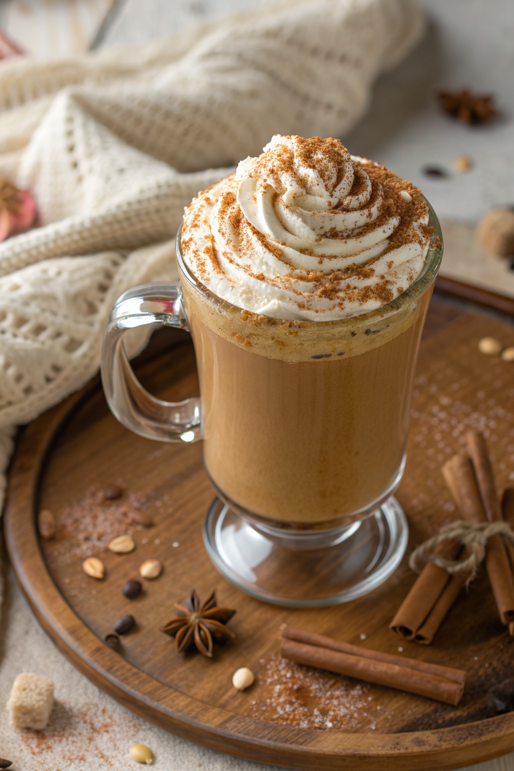 Healthy Homemade Pumpkin Spice Latte Recipe
