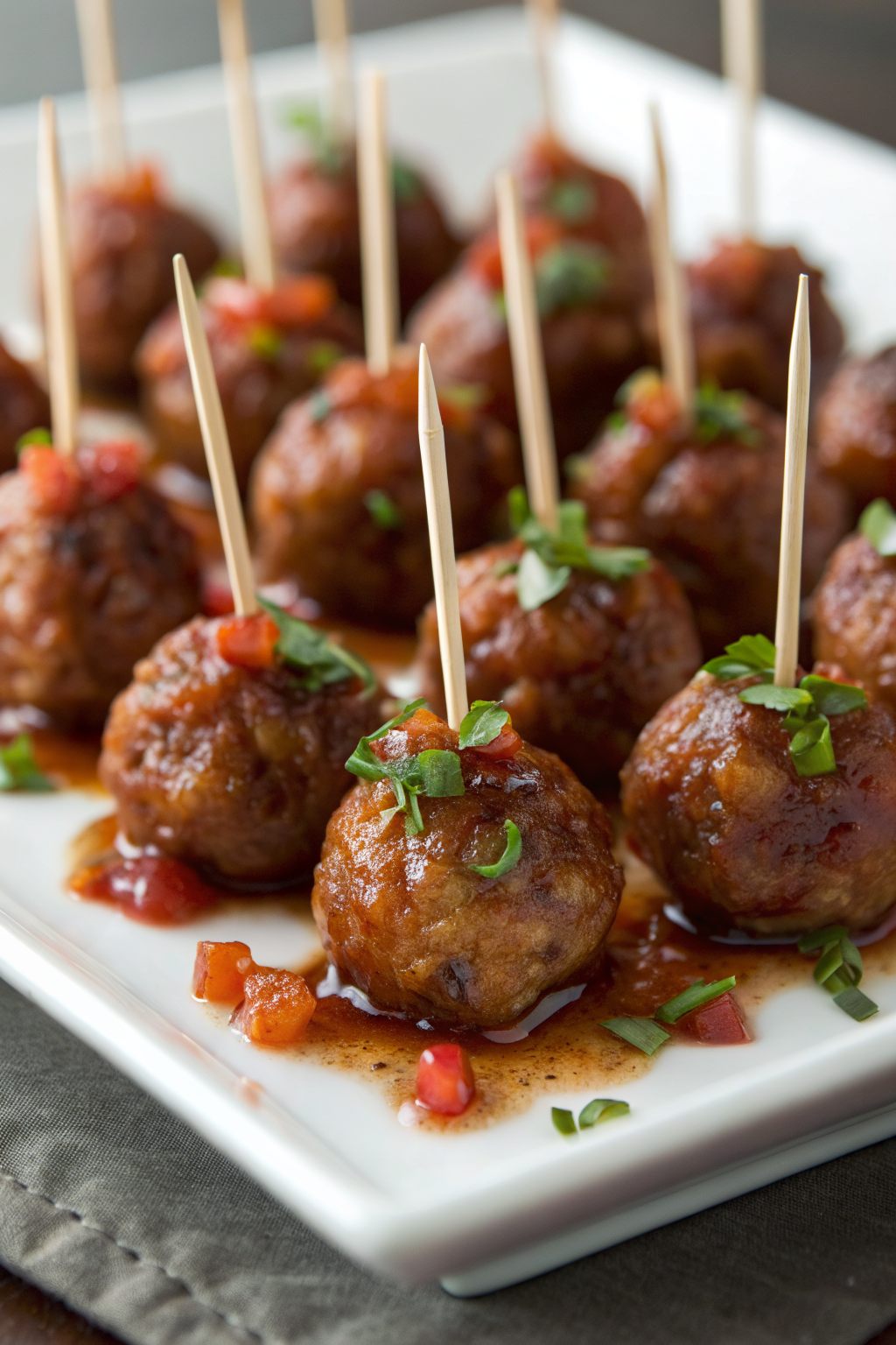 Honey Garlic Meatballs Recipe