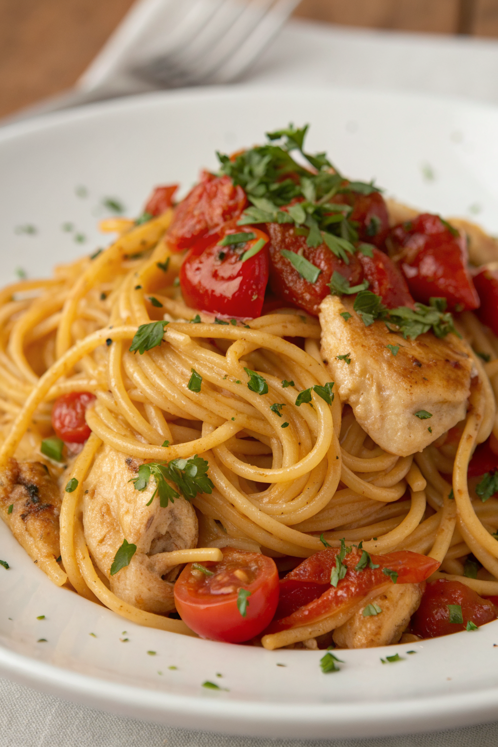 Honey Pepper Chicken Pasta Recipe