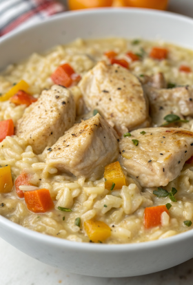 Instant Pot Creamy Chicken and Rice