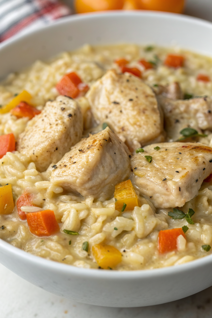 Instant Pot Creamy Chicken and Rice