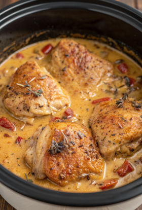 Keto Crockpot Marry Me Chicken Recipe