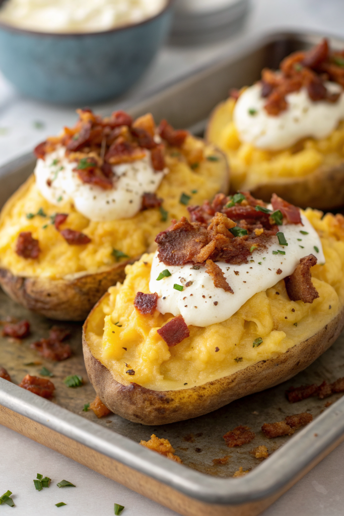 Loaded Smashed Potatoes Recipe