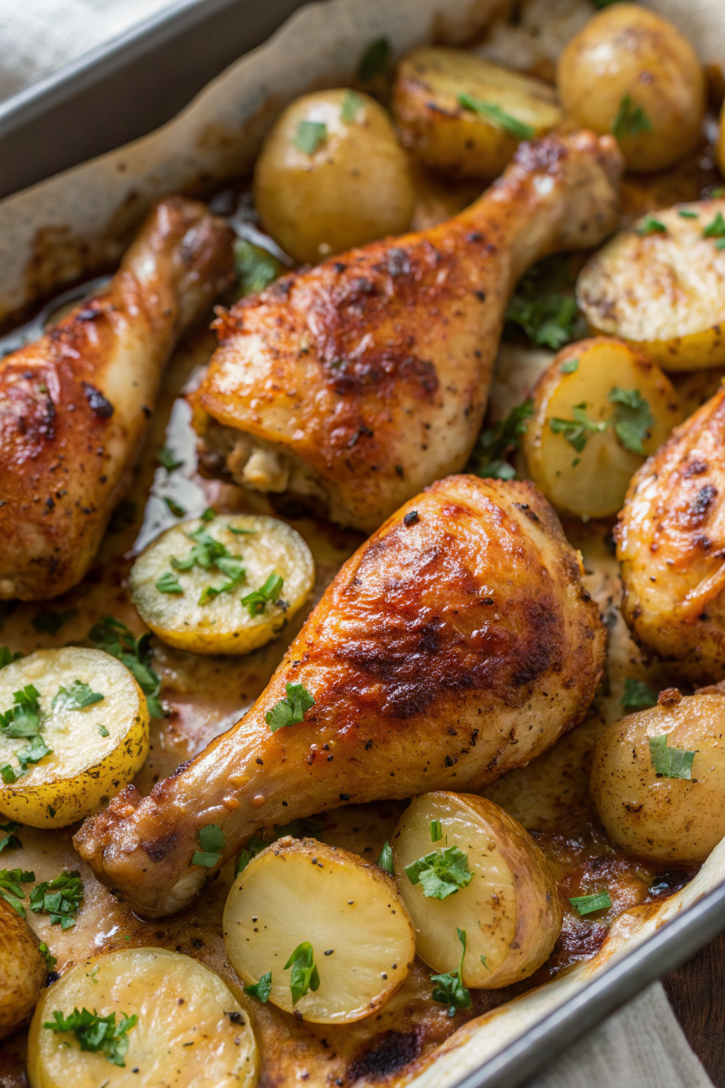 One Pan Chicken and Potatoes Recipe