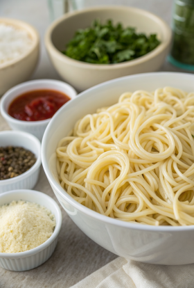 Peanut Noodles Recipe