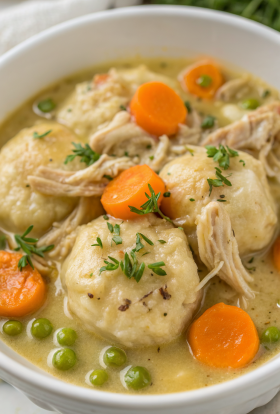 Slow Cooker Chicken and Dumplings Recipe