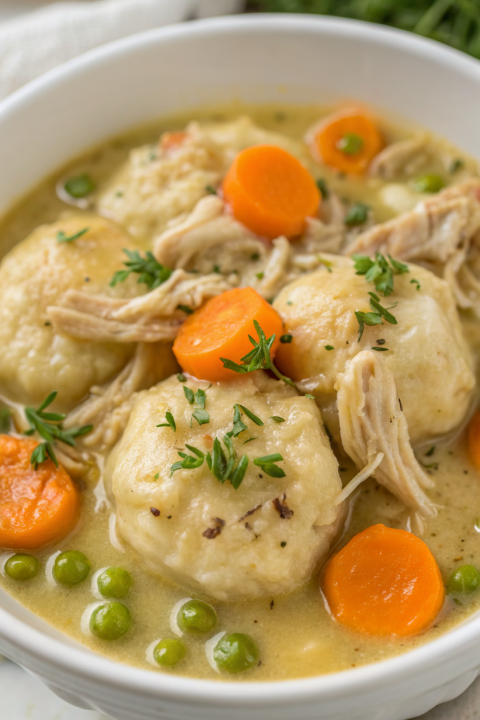 Slow Cooker Chicken and Dumplings Recipe