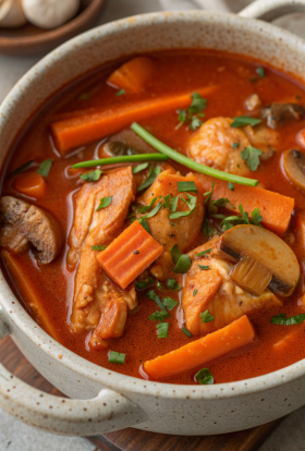 Slow Cooker Korean Chicken Stew Recipe