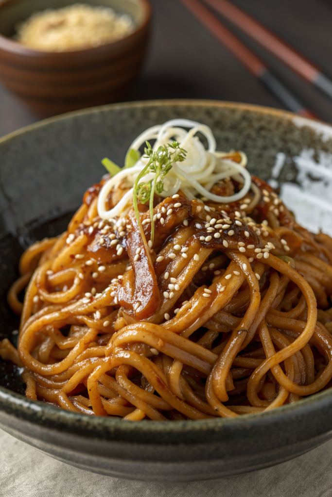 Soy sauce udon Recipe