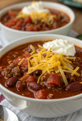 Tasty Crockpot Chili Recipe