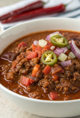 Texas Style Chili Recipe