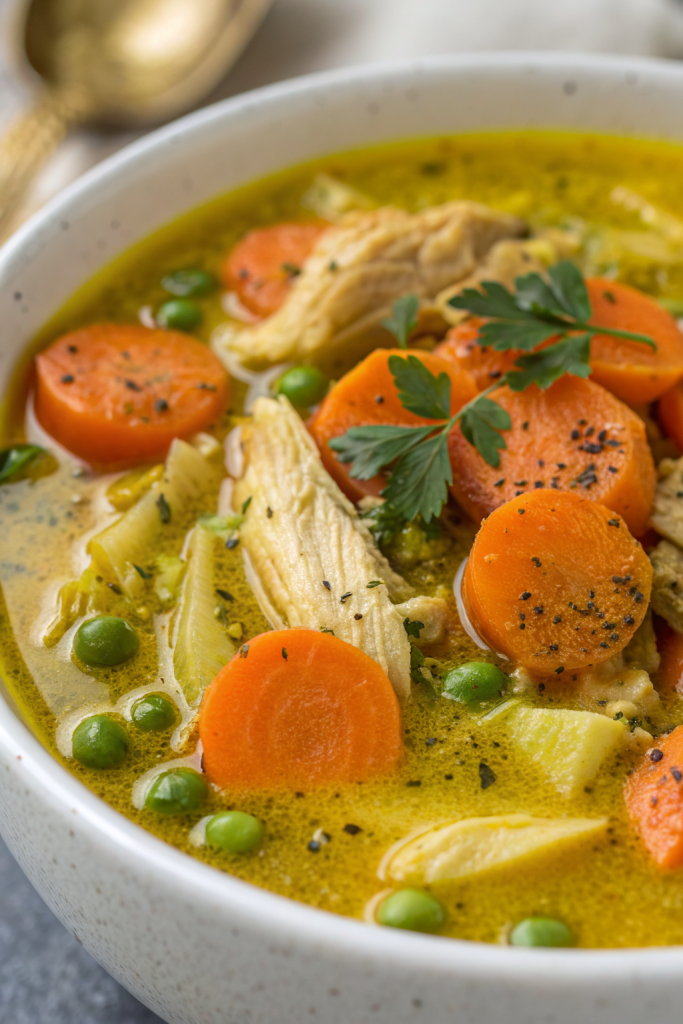 Anti Inflammatory Turmeric Chicken Soup Recipe