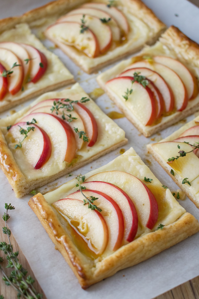 Apple and Brie Puff Pastry Bites Recipe