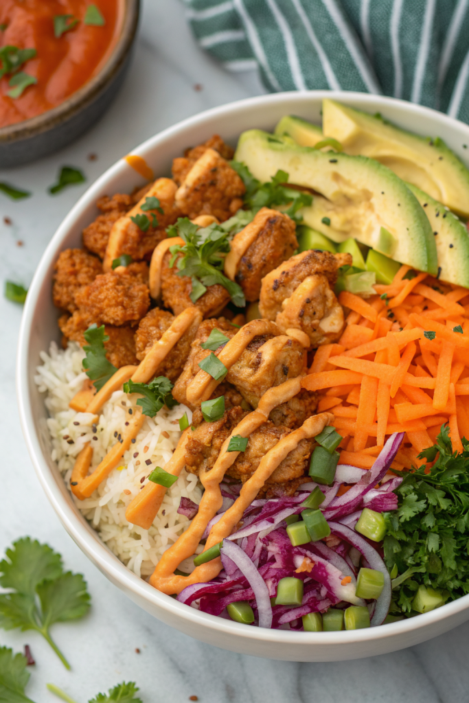 Bang Bang Chicken Bowl Recipe