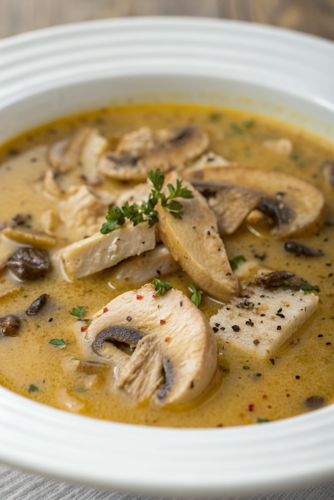 Chicken Mushroom Soup Recipe