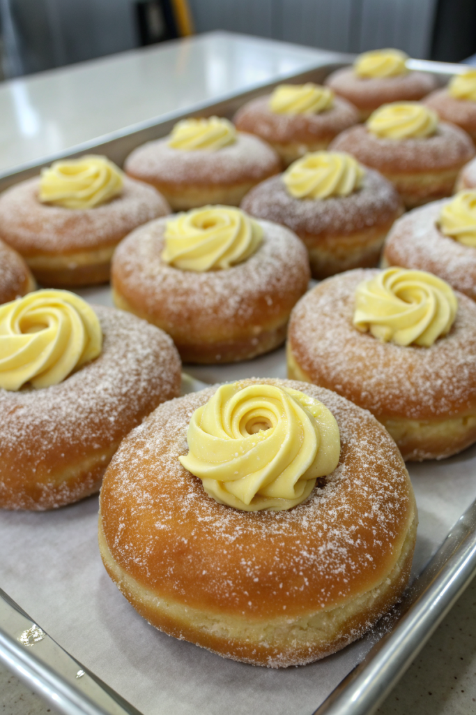 Cloud-like Vanilla Donuts Recipe