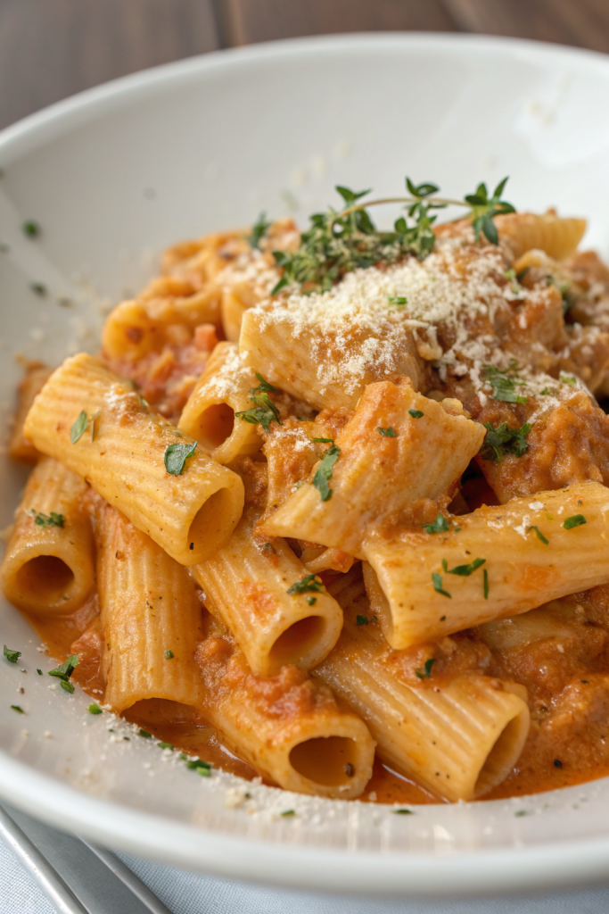 Creamy Parmesan Pumpkin Pasta Recipe