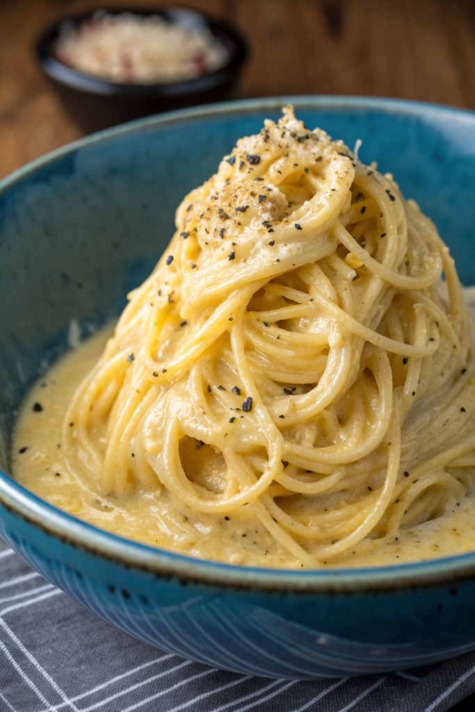 Creamy Roasted Garlic Butternut Squash Pasta Recipe