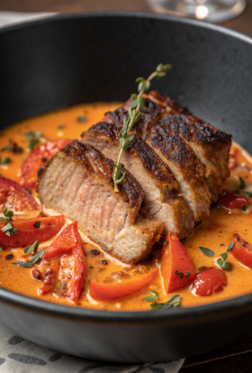 Creamy Tomato Chicken Breast Recipe