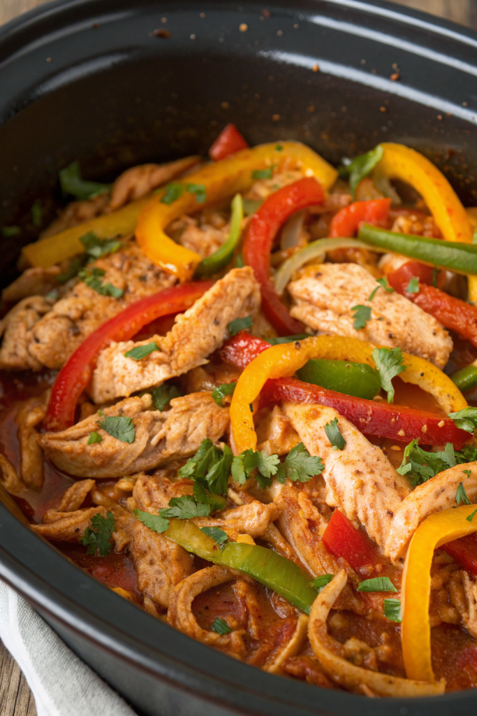 Crockpot Chicken Fajitas Recipe