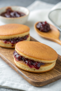 Dorayaki Japanese Red Bean Pancakes Recipe