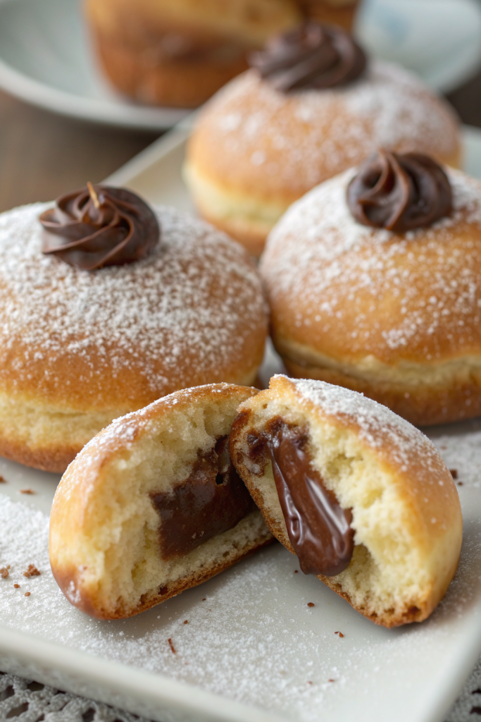 Hazelnut Cream Beignets Recipe